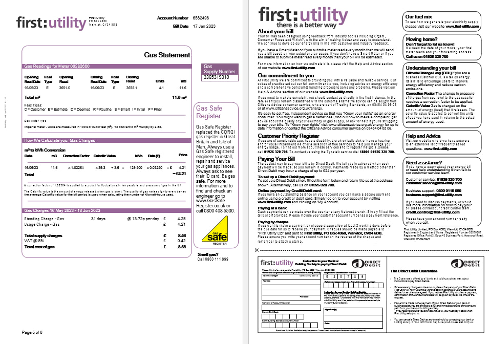  Minol USA business utility bill 